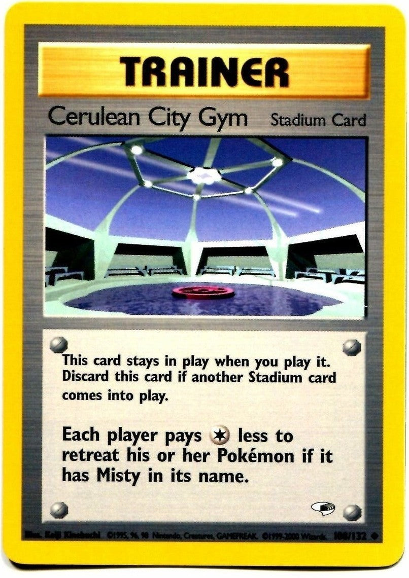 Cerulean City Gym (108/132) [Gym Heroes Unlimited] | I Want That Stuff Brandon