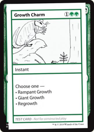 Growth Charm (2021 Edition) [Mystery Booster Playtest Cards] | I Want That Stuff Brandon
