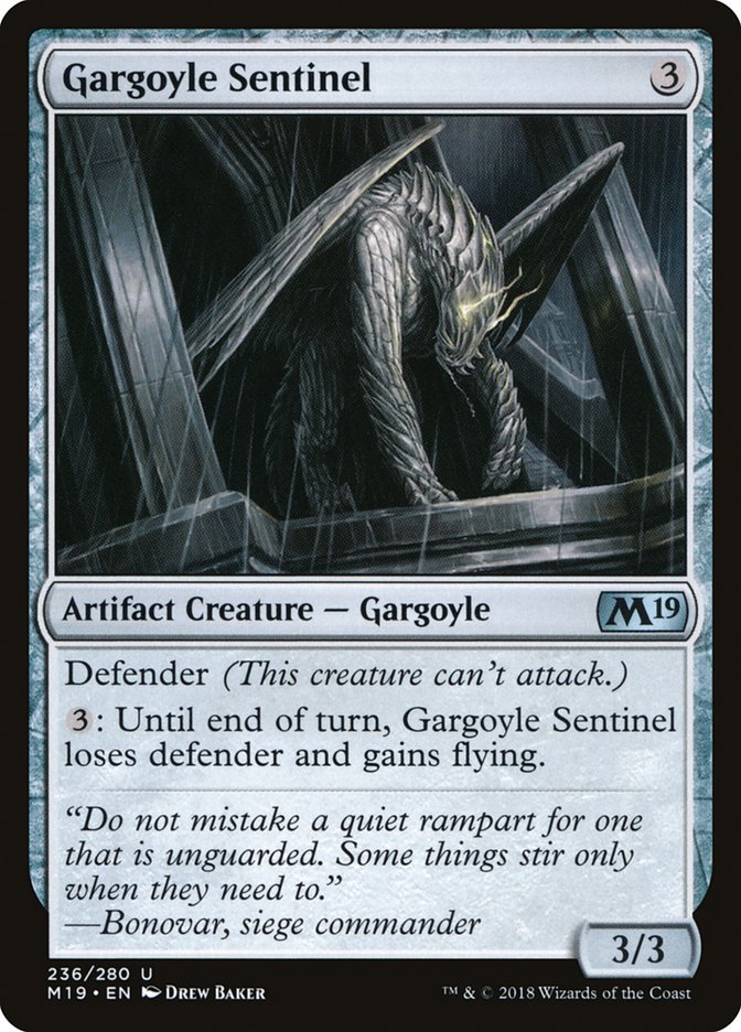 Gargoyle Sentinel [Core Set 2019] | I Want That Stuff Brandon