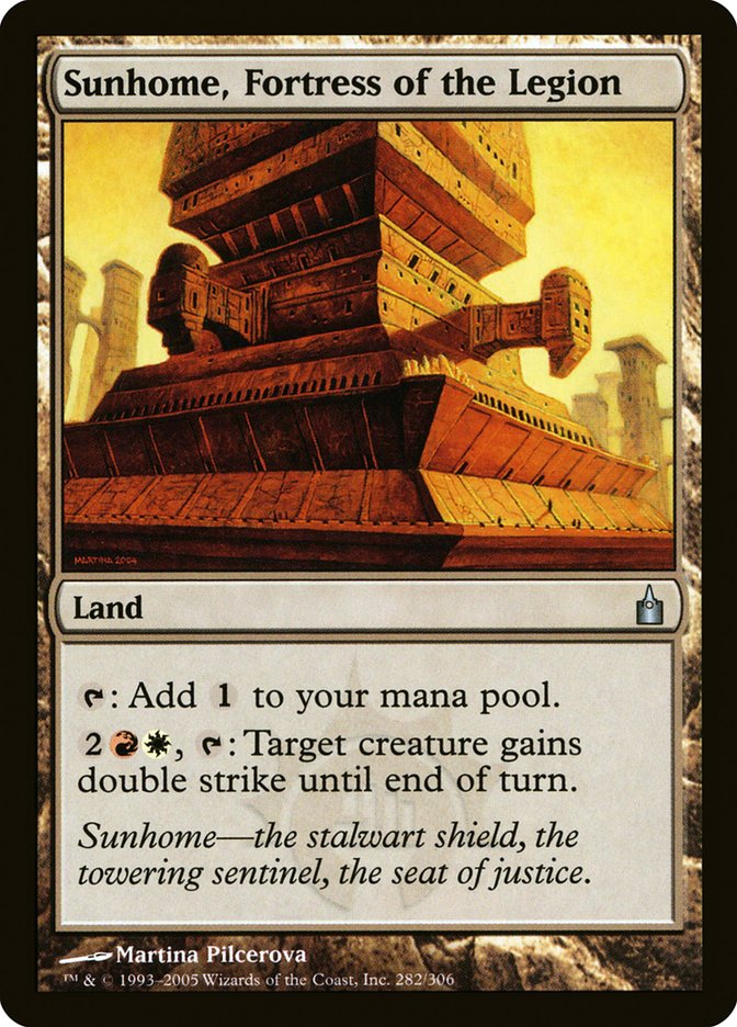 Sunhome, Fortress of the Legion [Ravnica: City of Guilds] | I Want That Stuff Brandon