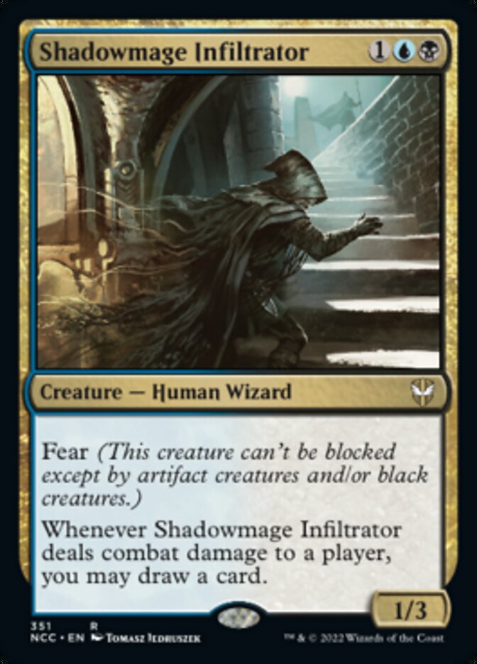 Shadowmage Infiltrator [Streets of New Capenna Commander] | I Want That Stuff Brandon