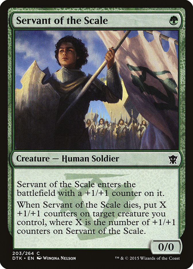 Servant of the Scale [Dragons of Tarkir] | I Want That Stuff Brandon