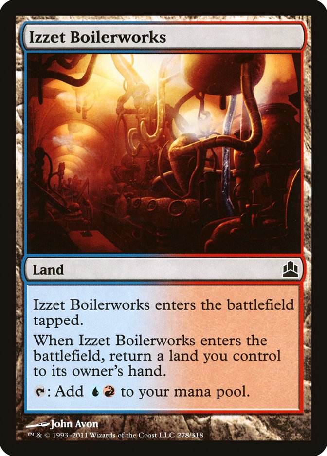 Izzet Boilerworks [Commander 2011] | I Want That Stuff Brandon