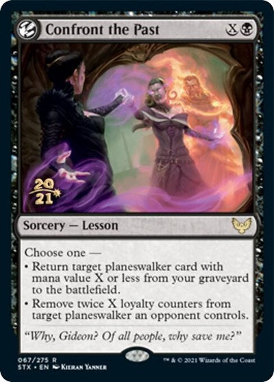 Confront the Past [Strixhaven: School of Mages Prerelease Promos] | I Want That Stuff Brandon