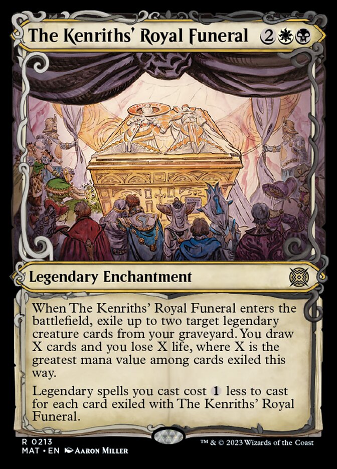 The Kenriths' Royal Funeral (Showcase Halo Foil) [March of the Machine: The Aftermath] | I Want That Stuff Brandon