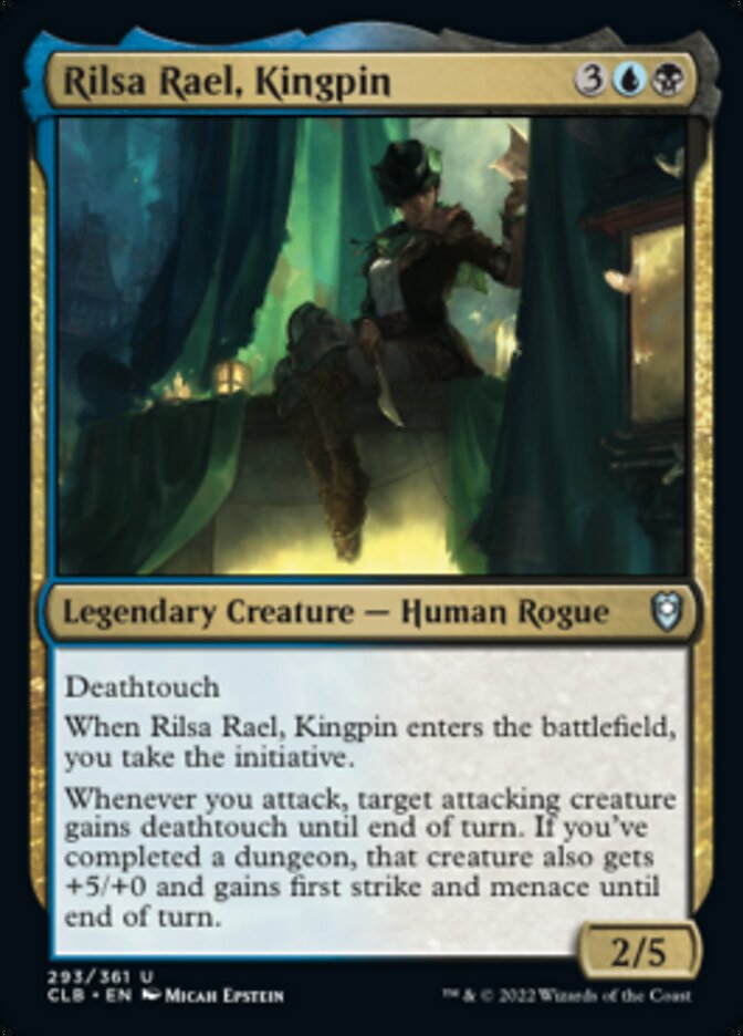 Rilsa Rael, Kingpin [Commander Legends: Battle for Baldur's Gate] | I Want That Stuff Brandon