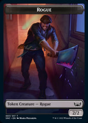 Fish // Rogue Double-Sided Token [Streets of New Capenna Tokens] | I Want That Stuff Brandon