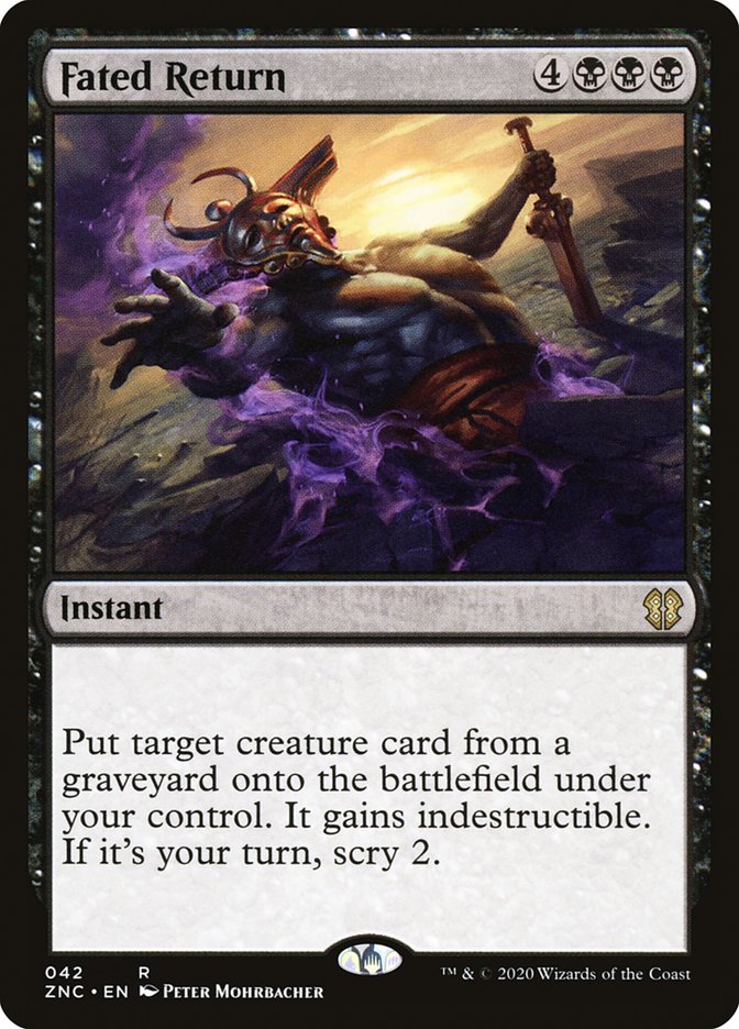 Fated Return [Zendikar Rising Commander] | I Want That Stuff Brandon