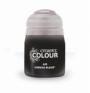 Corvus Black Citadel Air Paint | I Want That Stuff Brandon