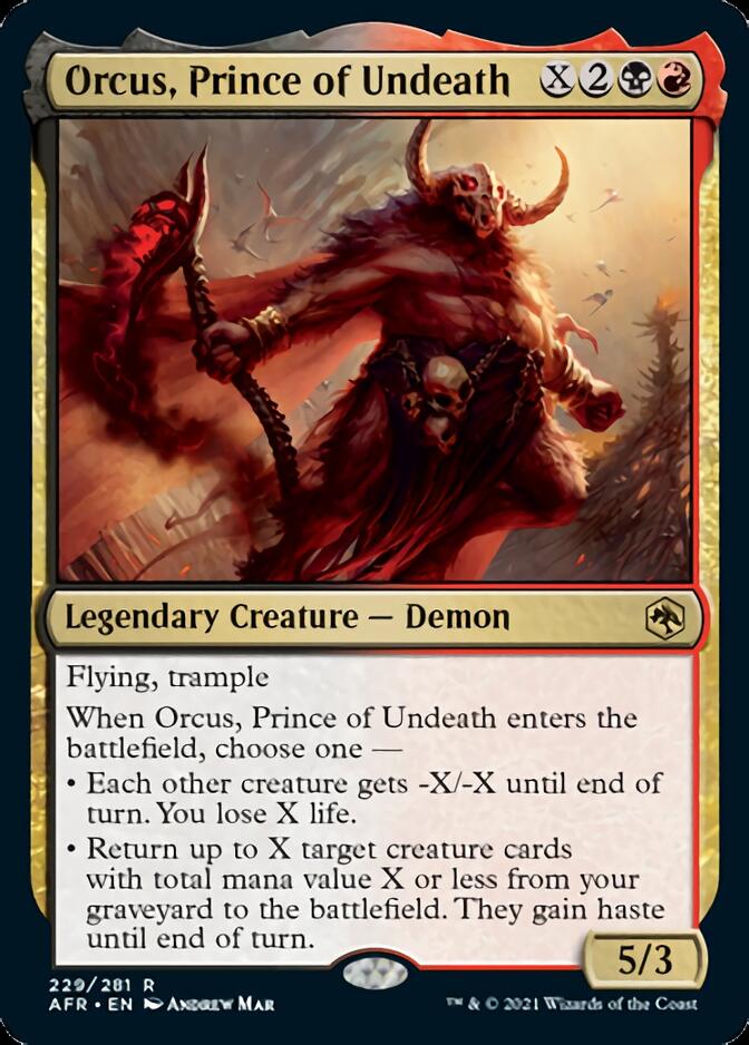 Orcus, Prince of Undeath [Dungeons & Dragons: Adventures in the Forgotten Realms] | I Want That Stuff Brandon