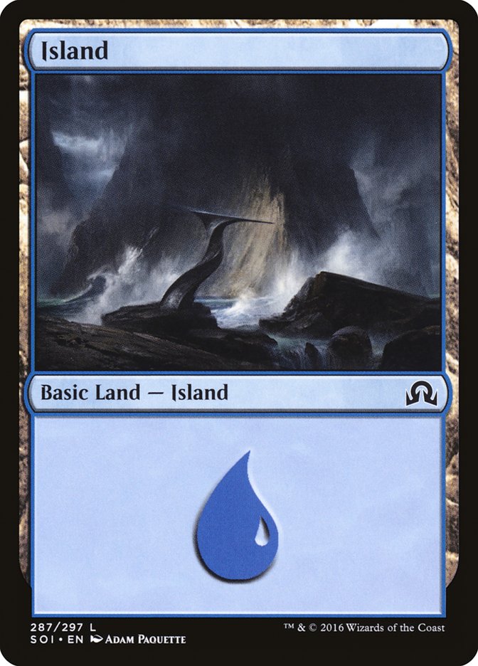 Island (287) [Shadows over Innistrad] | I Want That Stuff Brandon