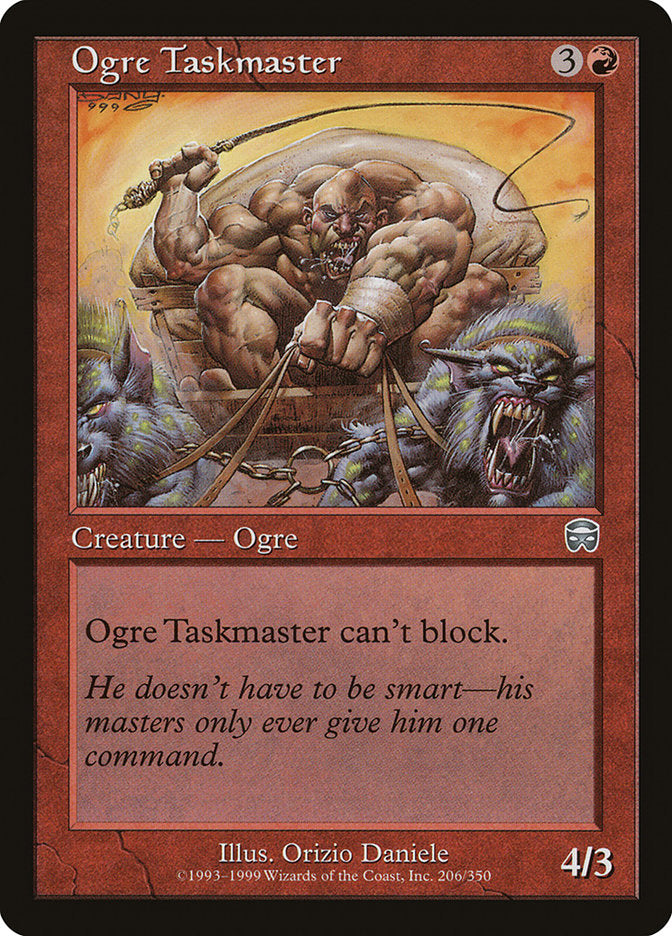 Ogre Taskmaster [Mercadian Masques] | I Want That Stuff Brandon