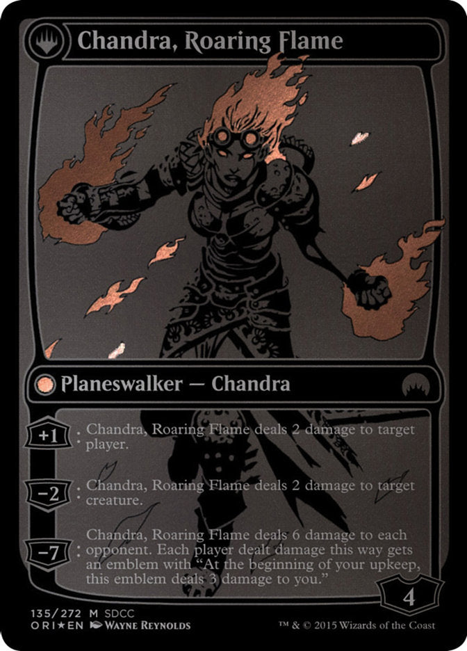 Chandra, Fire of Kaladesh // Chandra, Roaring Flame [San Diego Comic-Con 2015] | I Want That Stuff Brandon