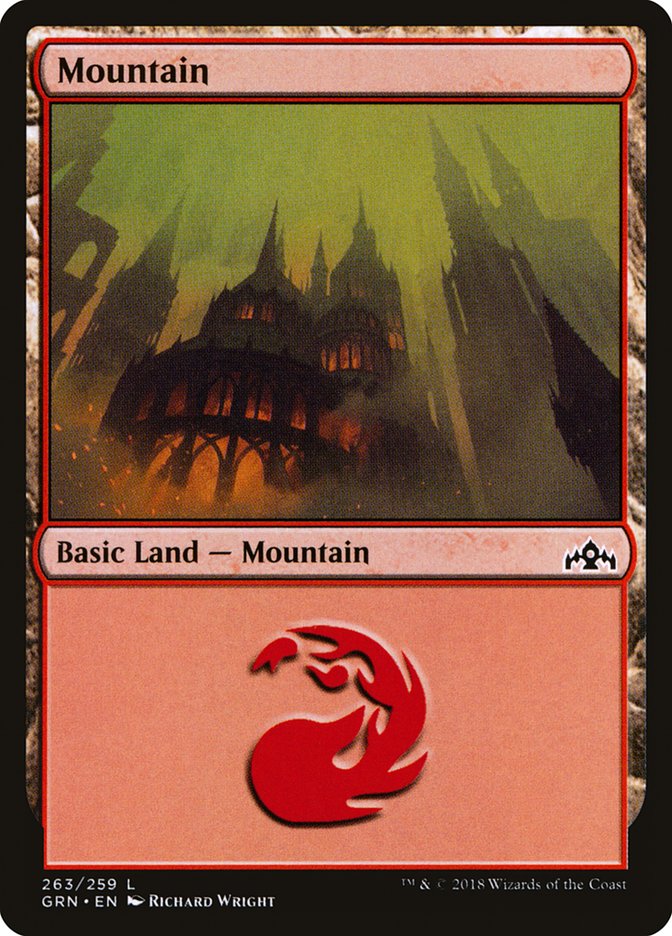 Mountain (263) [Guilds of Ravnica] | I Want That Stuff Brandon