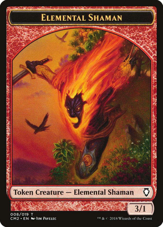 Elemental Shaman Token [Commander Anthology Volume II Tokens] | I Want That Stuff Brandon