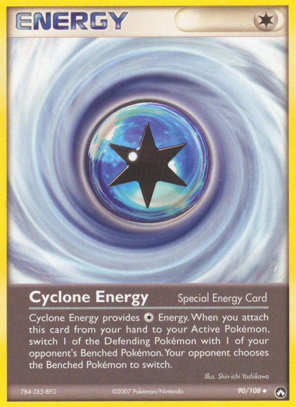 Cyclone Energy (90/108) [EX: Power Keepers] | I Want That Stuff Brandon