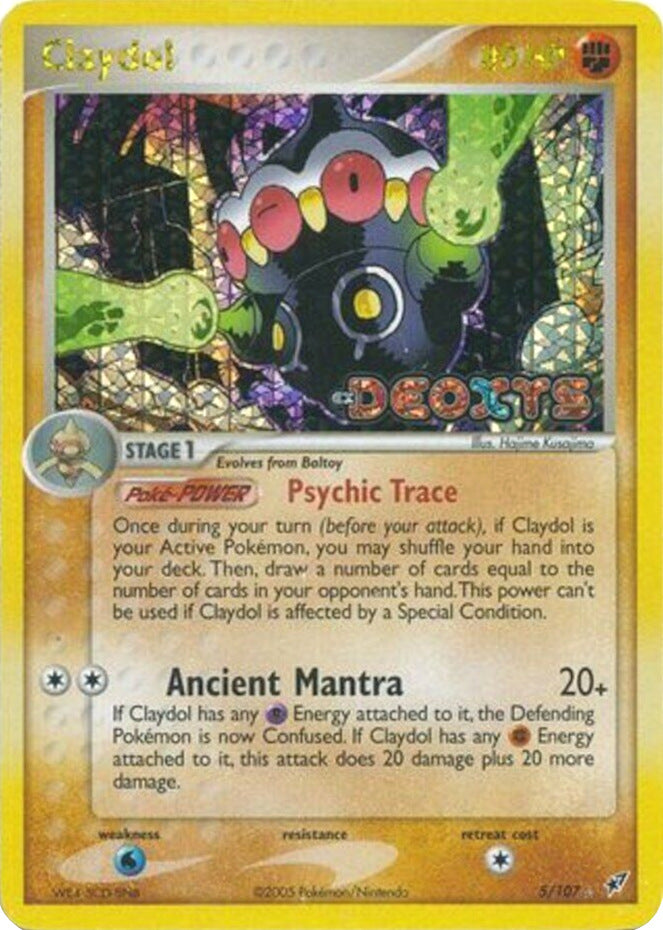 Claydol (5/107) (Stamped) [EX: Deoxys] | I Want That Stuff Brandon