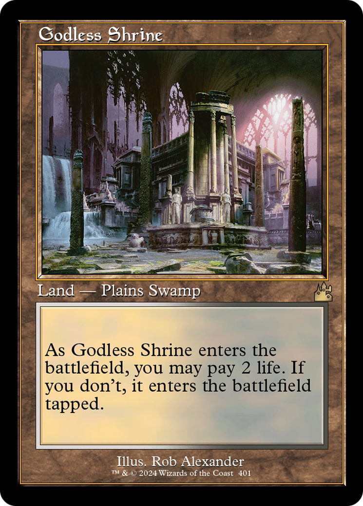 Godless Shrine (Retro) [Ravnica Remastered] | I Want That Stuff Brandon