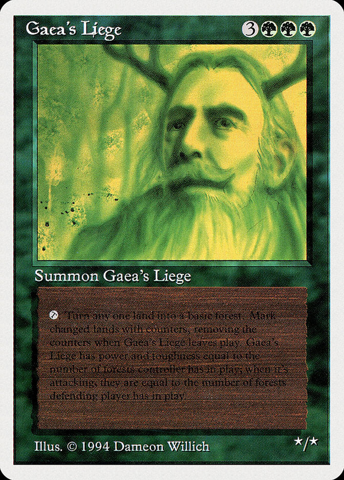 Gaea's Liege [Summer Magic / Edgar] | I Want That Stuff Brandon