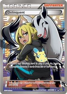 Delinquent (98b/122) (Full Art) (Alternate Art Promo) [XY: BREAKpoint] | I Want That Stuff Brandon