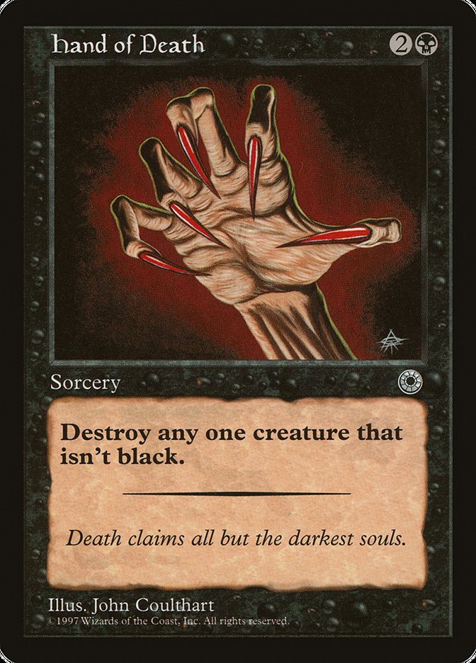 Hand of Death (Without Creature Color Explanation) [Portal] | I Want That Stuff Brandon