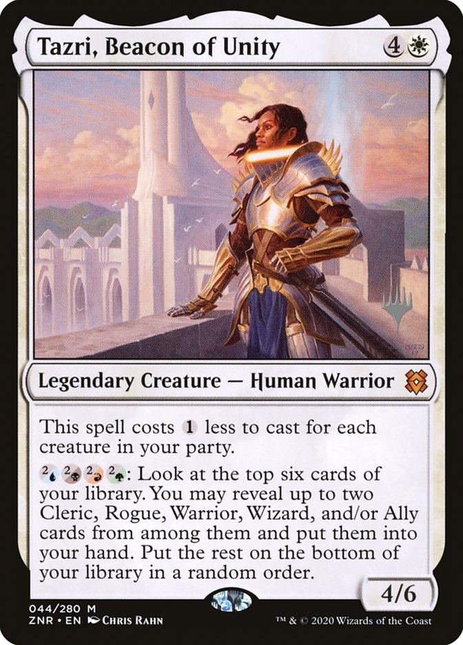 Tazri, Beacon of Unity (Promo Pack) [Zendikar Rising Promos] | I Want That Stuff Brandon