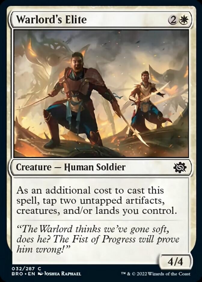 Warlord's Elite [The Brothers' War] | I Want That Stuff Brandon