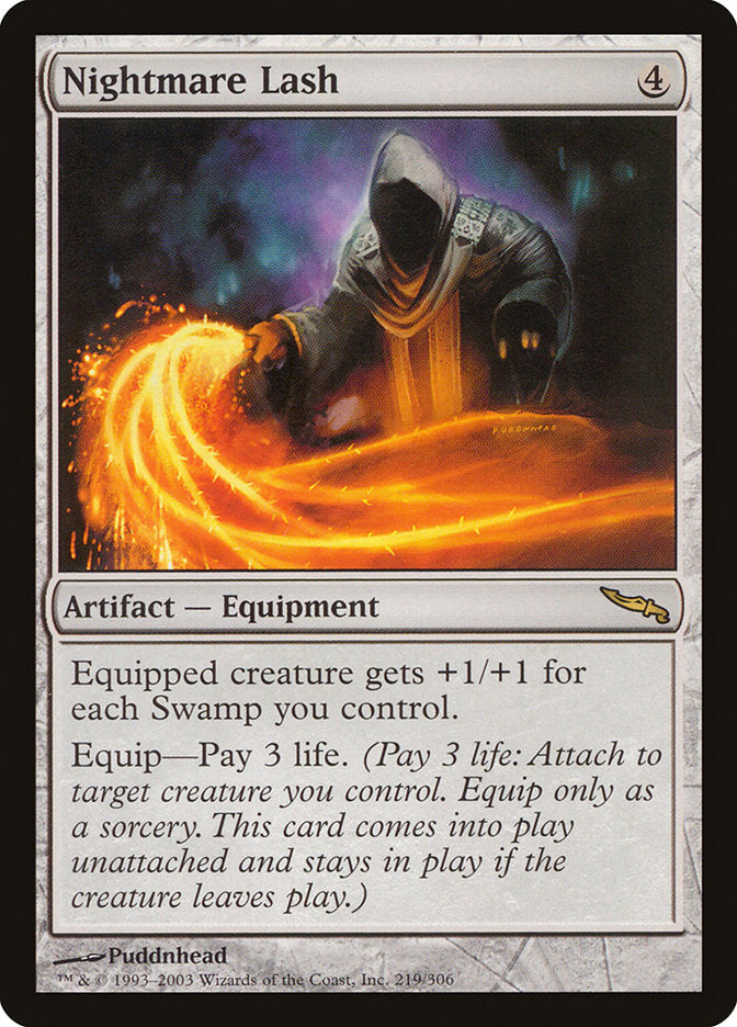 Nightmare Lash [Mirrodin] | I Want That Stuff Brandon