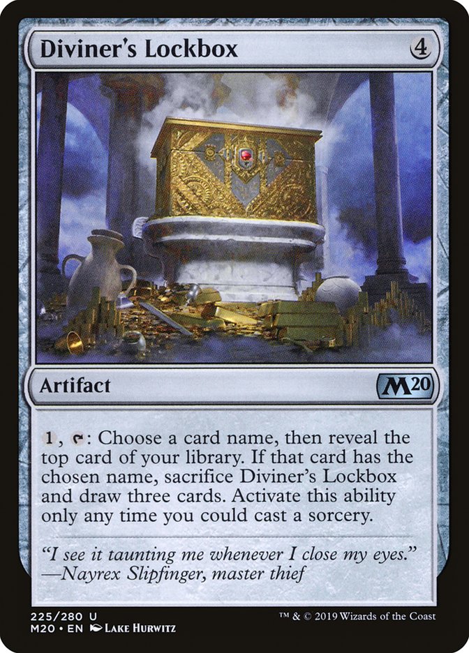 Diviner's Lockbox [Core Set 2020] | I Want That Stuff Brandon