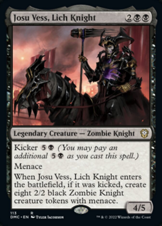 Josu Vess, Lich Knight [Dominaria United Commander] | I Want That Stuff Brandon