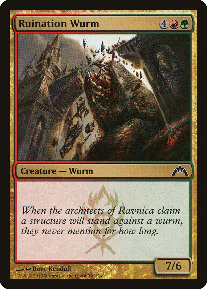 Ruination Wurm [Gatecrash] | I Want That Stuff Brandon