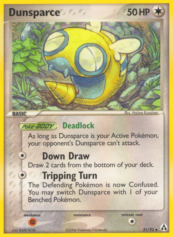 Dunsparce (31/92) [EX: Legend Maker] | I Want That Stuff Brandon