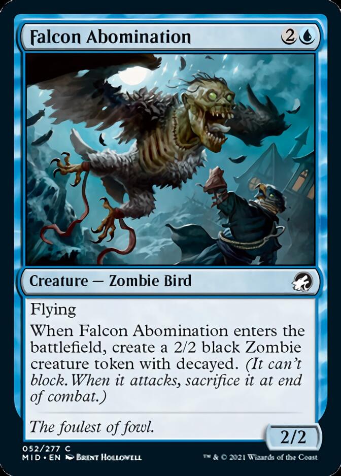 Falcon Abomination [Innistrad: Midnight Hunt] | I Want That Stuff Brandon