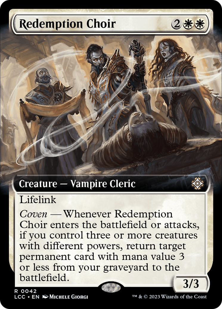 Redemption Choir (Extended Art) [The Lost Caverns of Ixalan Commander] | I Want That Stuff Brandon