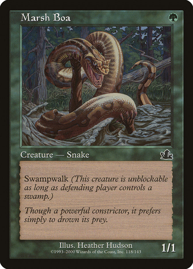 Marsh Boa [Prophecy] | I Want That Stuff Brandon