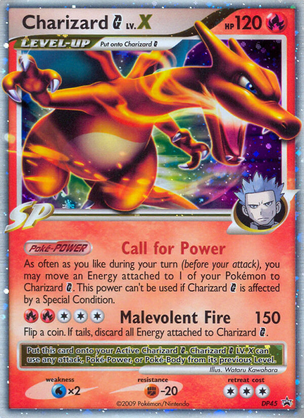 Charizard G LV.X (DP45) [Diamond & Pearl: Black Star Promos] | I Want That Stuff Brandon