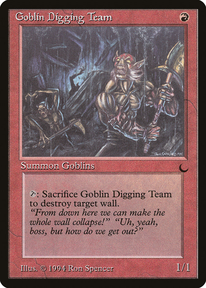 Goblin Digging Team [The Dark] | I Want That Stuff Brandon