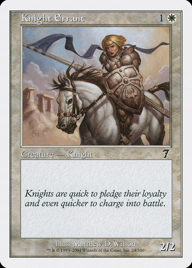 Knight Errant [Seventh Edition] | I Want That Stuff Brandon