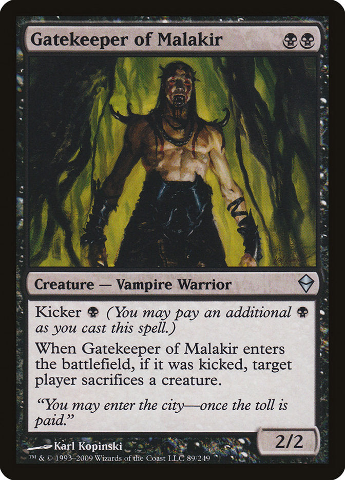 Gatekeeper of Malakir [Zendikar] | I Want That Stuff Brandon