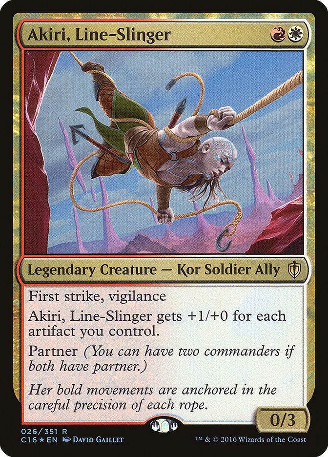 Akiri, Line-Slinger [Commander 2016] | I Want That Stuff Brandon