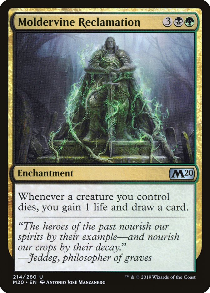 Moldervine Reclamation [Core Set 2020] | I Want That Stuff Brandon