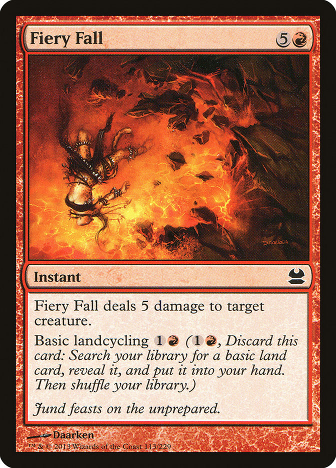 Fiery Fall [Modern Masters] | I Want That Stuff Brandon