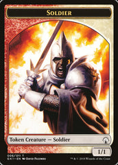 Soldier // Soldier Double-Sided Token [Guilds of Ravnica Guild Kit Tokens] | I Want That Stuff Brandon