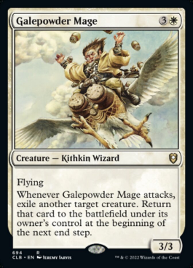 Galepowder Mage [Commander Legends: Battle for Baldur's Gate] | I Want That Stuff Brandon