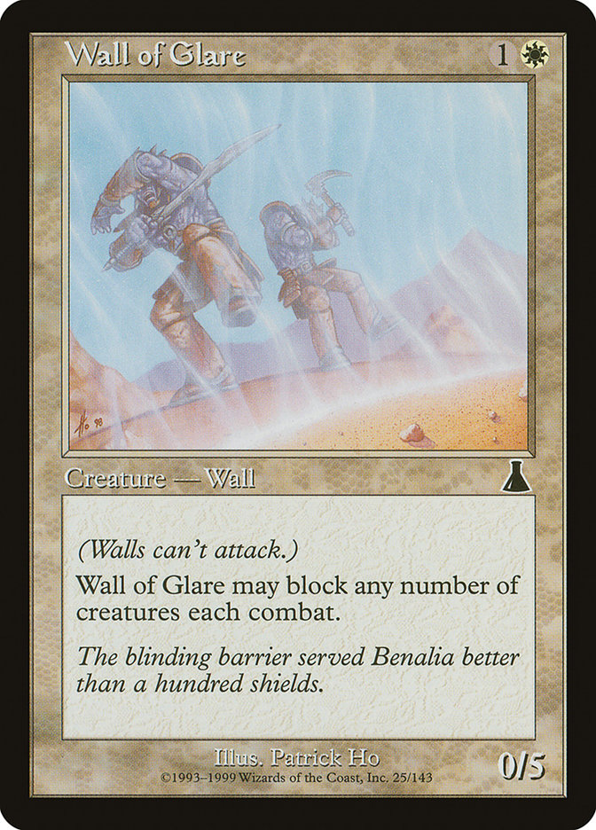 Wall of Glare [Urza's Destiny] | I Want That Stuff Brandon