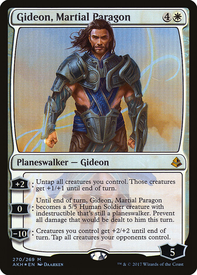 Gideon, Martial Paragon [Amonkhet] | I Want That Stuff Brandon