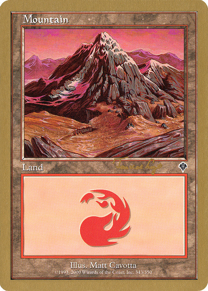 Mountain (tvdl343) (Tom van de Logt) [World Championship Decks 2001] | I Want That Stuff Brandon