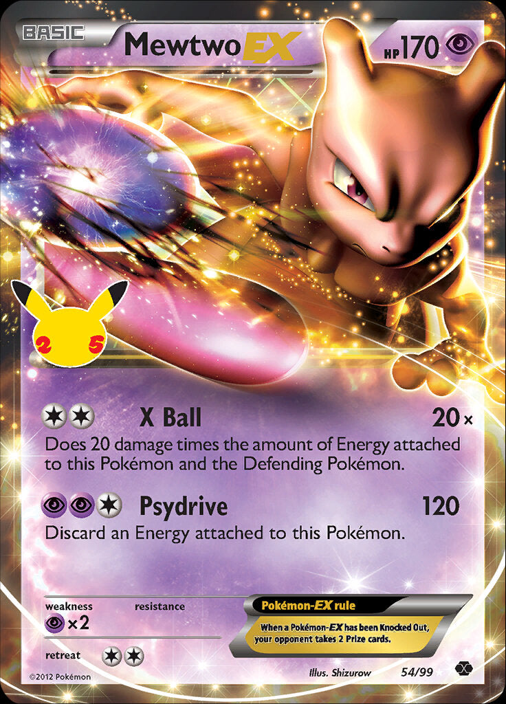 Mewtwo EX (54/99) [Celebrations: 25th Anniversary - Classic Collection] | I Want That Stuff Brandon