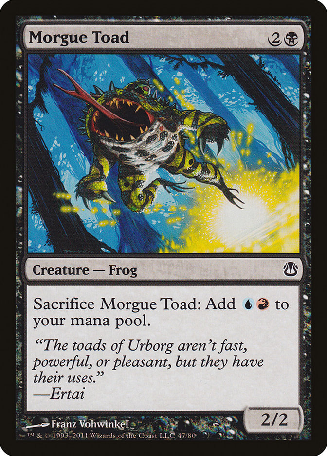 Morgue Toad [Duel Decks: Ajani vs. Nicol Bolas] | I Want That Stuff Brandon