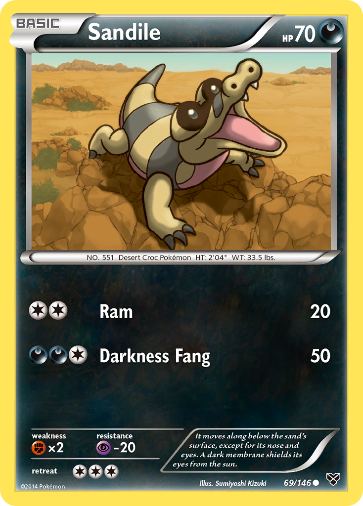 Sandile (69/146) [XY: Base Set] | I Want That Stuff Brandon